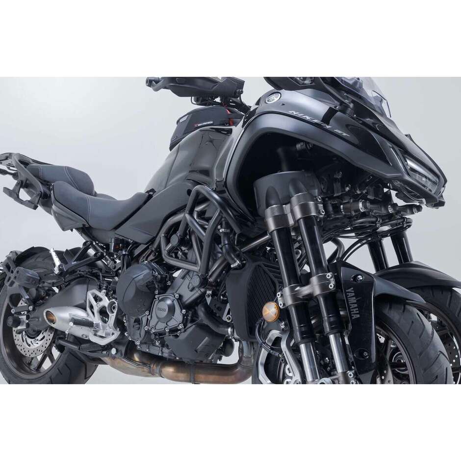 Barre de protection moteur noire Sw-Motech SBL.06.838.10000/B pour YAMAHA NikenGT (22-25)