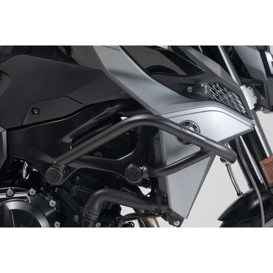 Barre de protection moteur noire Sw-Motech SBL.07.945.10000/B pour BMW F 900 R (19-)