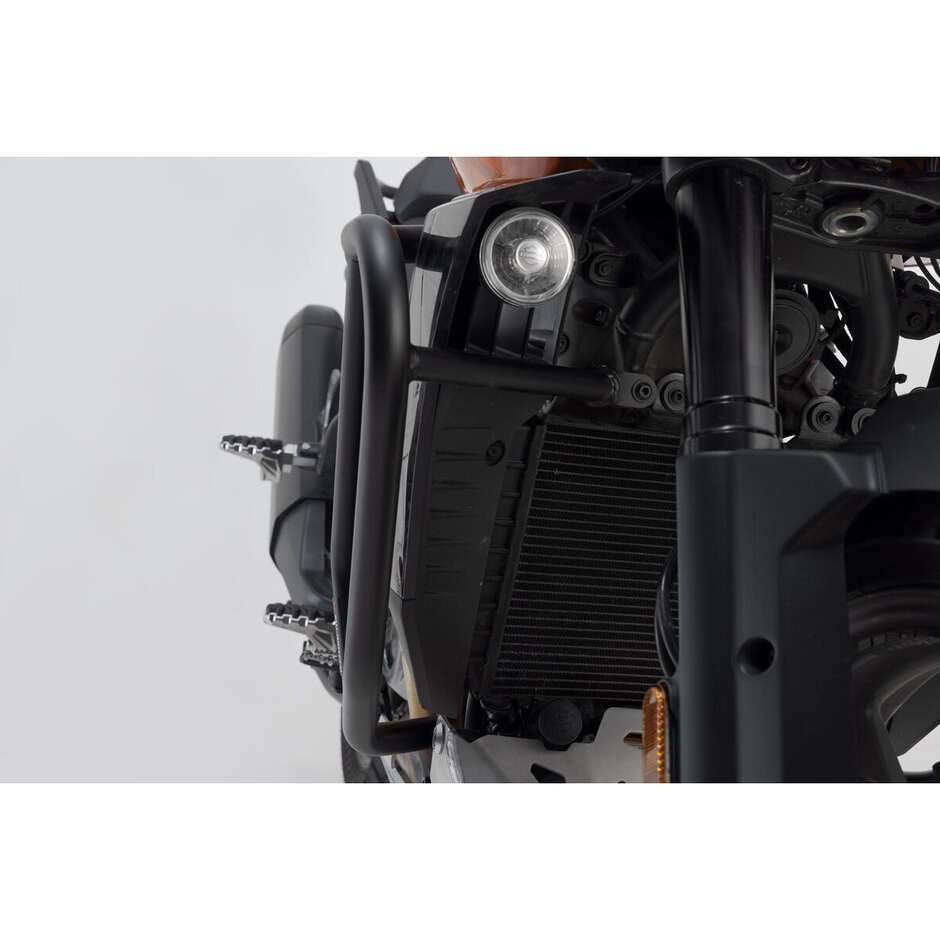 Barre de protection moteur noire Sw-Motech SBL.18.911.10000/B pour Harley-Davidson Pan America (21-24)