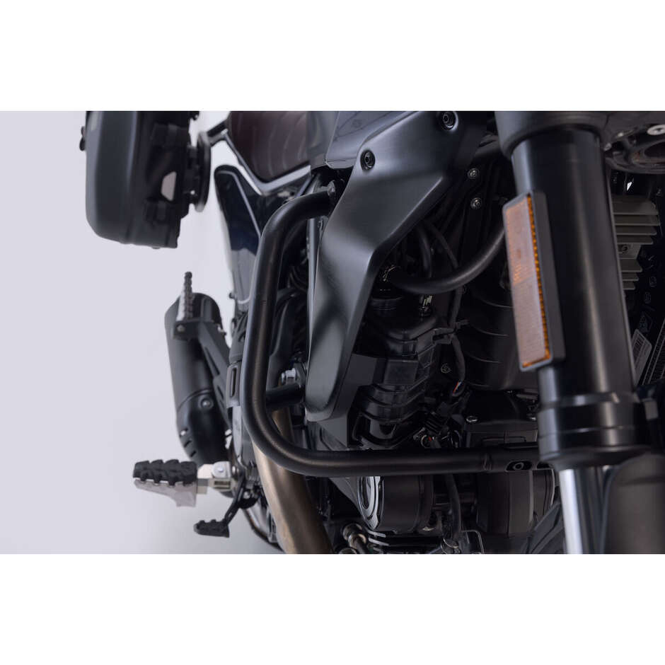 Barre de protection moteur noire Sw-Motech SBL.22.088.10000/B pour Ducati Scrambler Nightshift/ Full Throttle (23-24)