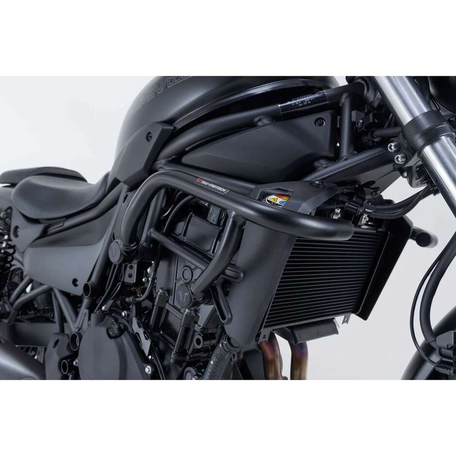 Barre de protection noire Sw-Motech SBL.08.604.10000/B pour Kawasaki Eliminator 500 (23-)