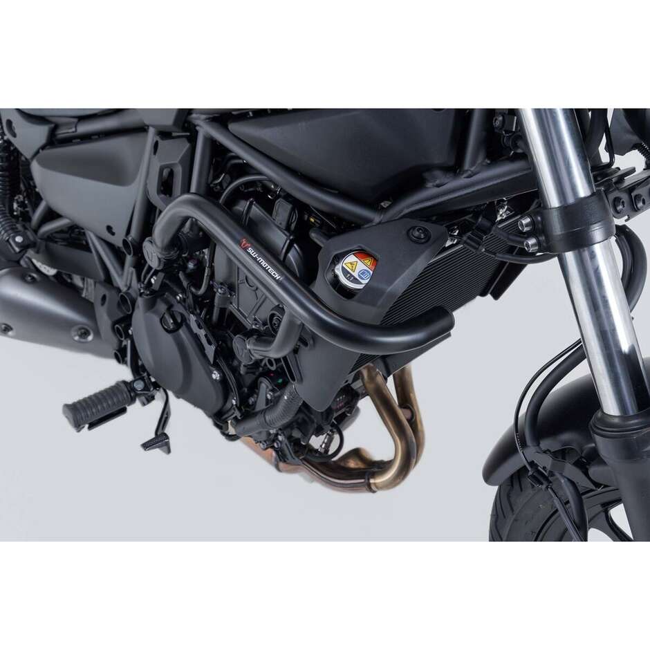 Barre de protection noire Sw-Motech SBL.08.604.10000/B pour Kawasaki Eliminator 500 (23-)