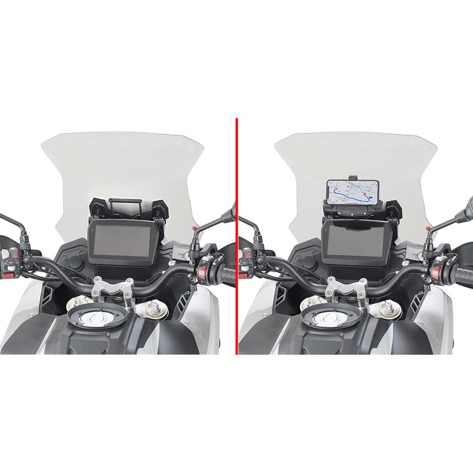 Barre transversale pour pare-brise Kappa KFB9257 pour VOGE VALICO 525DSX (23-25) ; VALICO 625 DSX (25)
