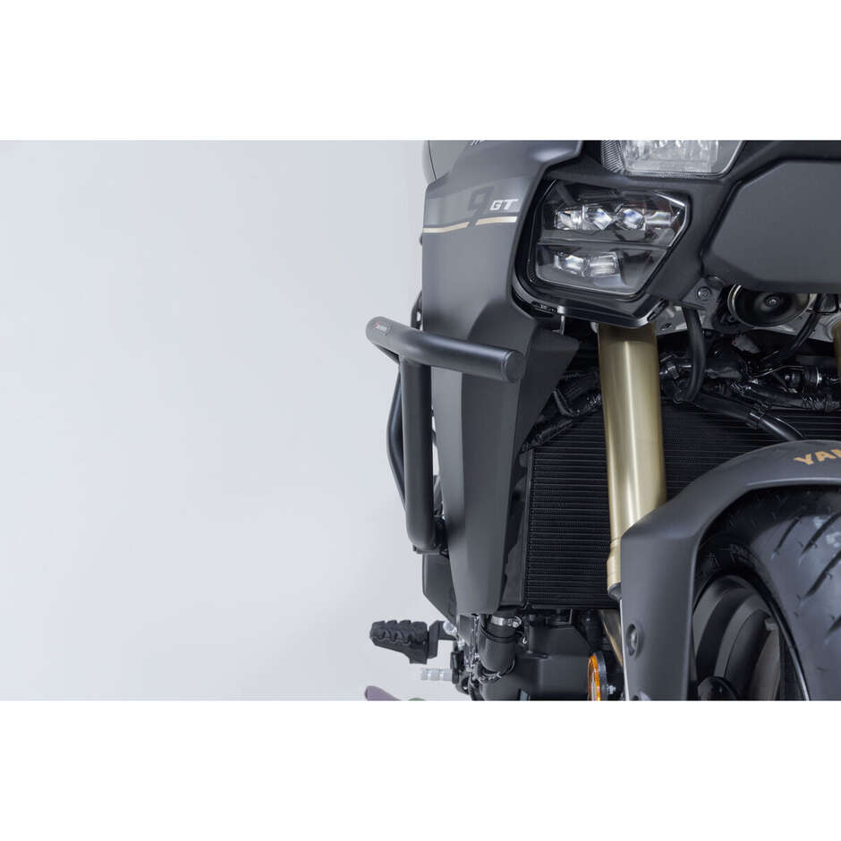 Barres de protection noires Sw-Motech SBL.06.597.10000/B pour moto Yamaha Tracer 9 GT / GT+ (24-)