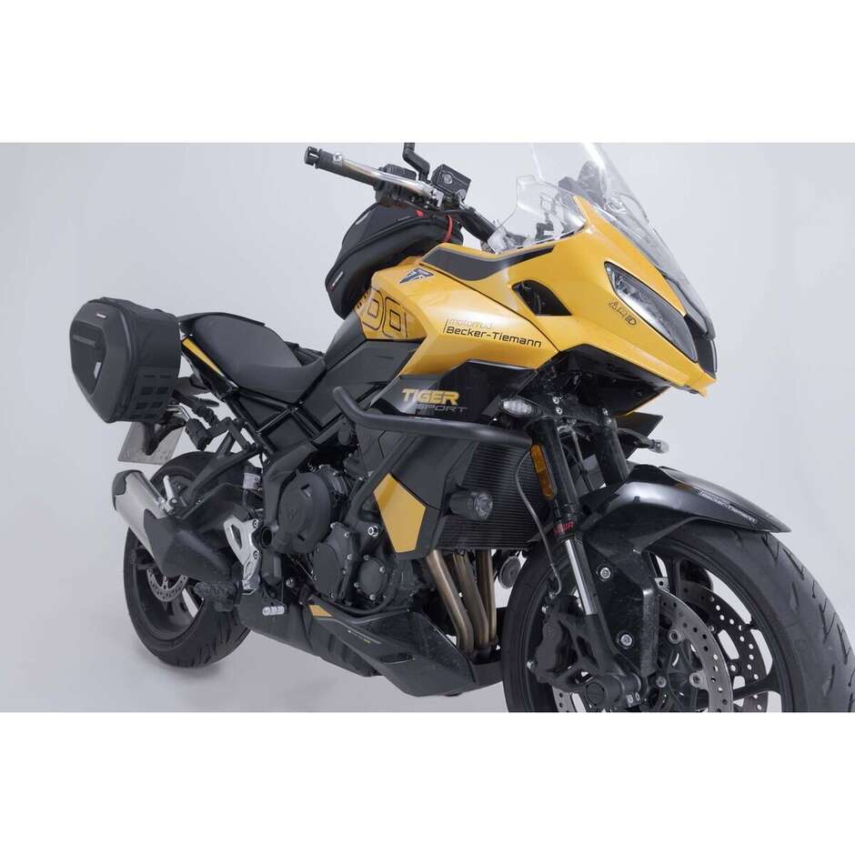 Barres de protection noires Sw-Motech SBL.11.025.10000/B pour moto Triumph Tiger 800 Sport (24-)