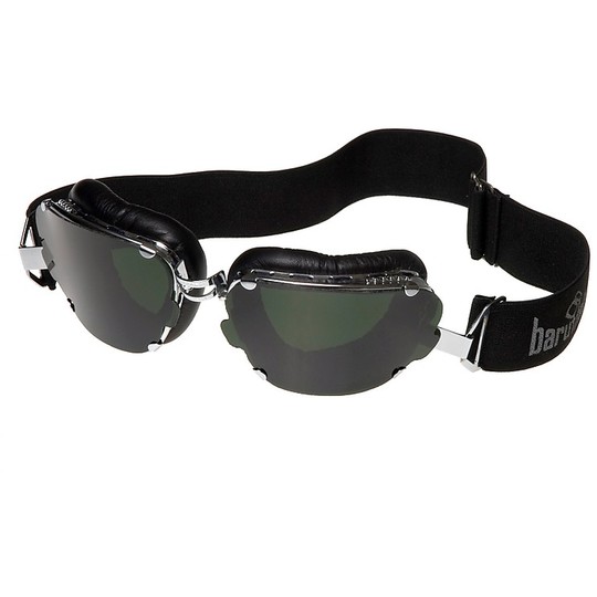 Baruffaldi goggles Moto INTE 259 Custom Vintage Leather Black