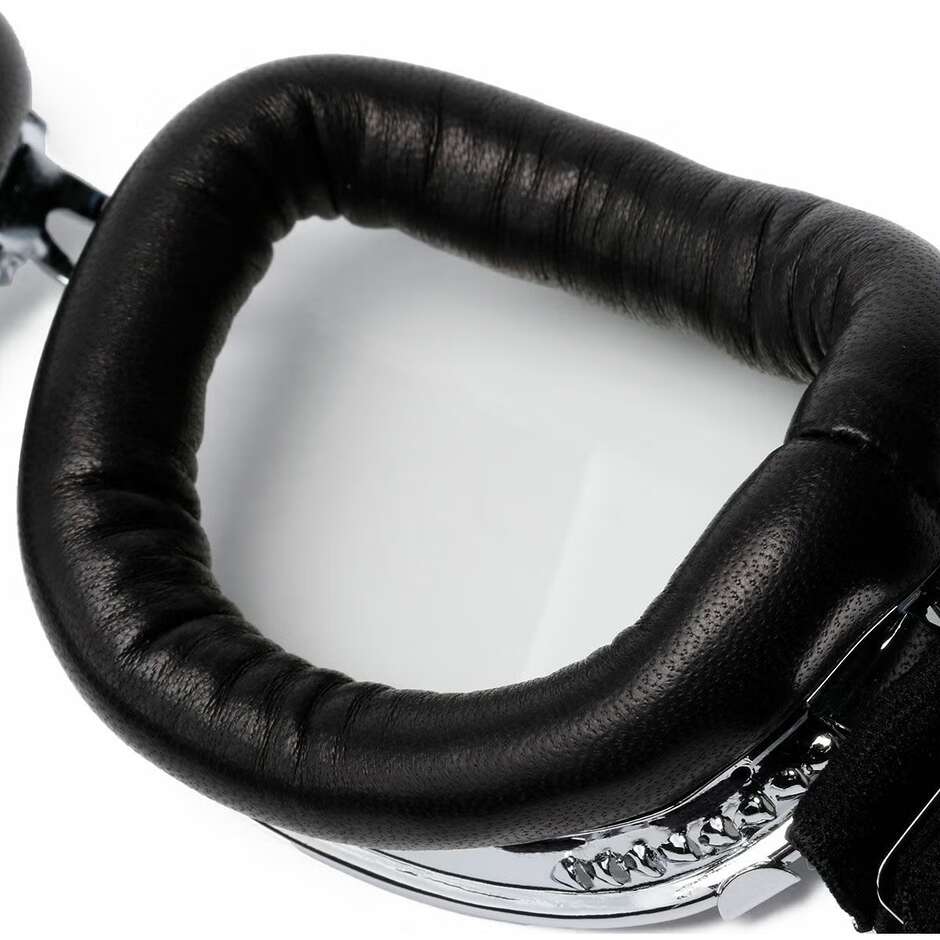 Baruffaldi goggles Moto INTE 259 Custom Vintage Leather Black