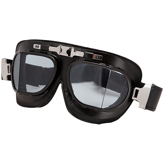 Baruffaldi goggles Moto Vintage Vintaco Black Leather