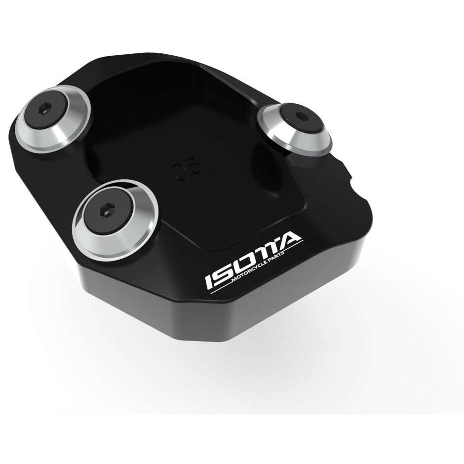 Base Appoggio Cavalletto Isotta per MOTO GUZZI V100 MANDELLO S Nero