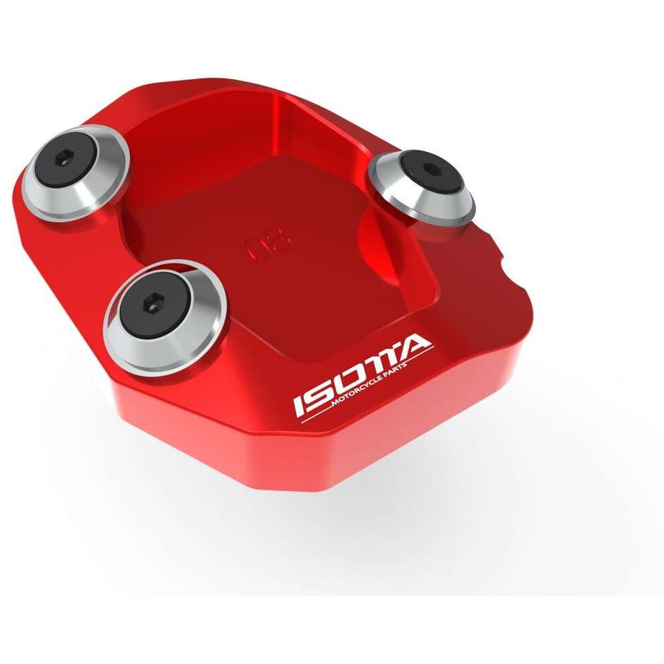 Base Appoggio Cavalletto Isotta per MOTO GUZZI V100 MANDELLO S Rosso