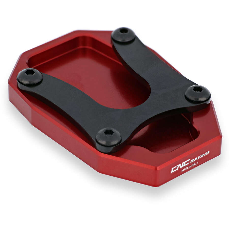Base de béquille CNC Racing BM509 Ducati Rouge