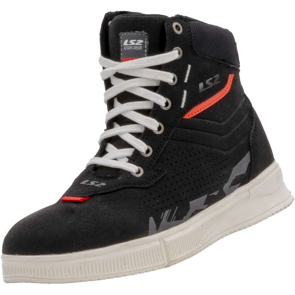 Baskets moto LS2 CHROME MAN Noir