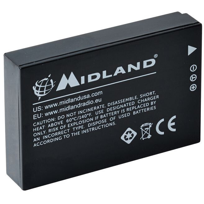 Batteria Action Cam al litio Midland 1700 mAh XTC 400