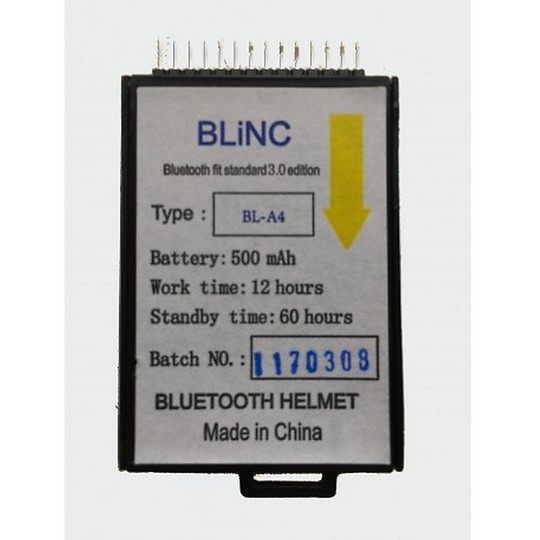 Batteria BLINK A2 Modulo Bluethoot Origine per Casco Delta