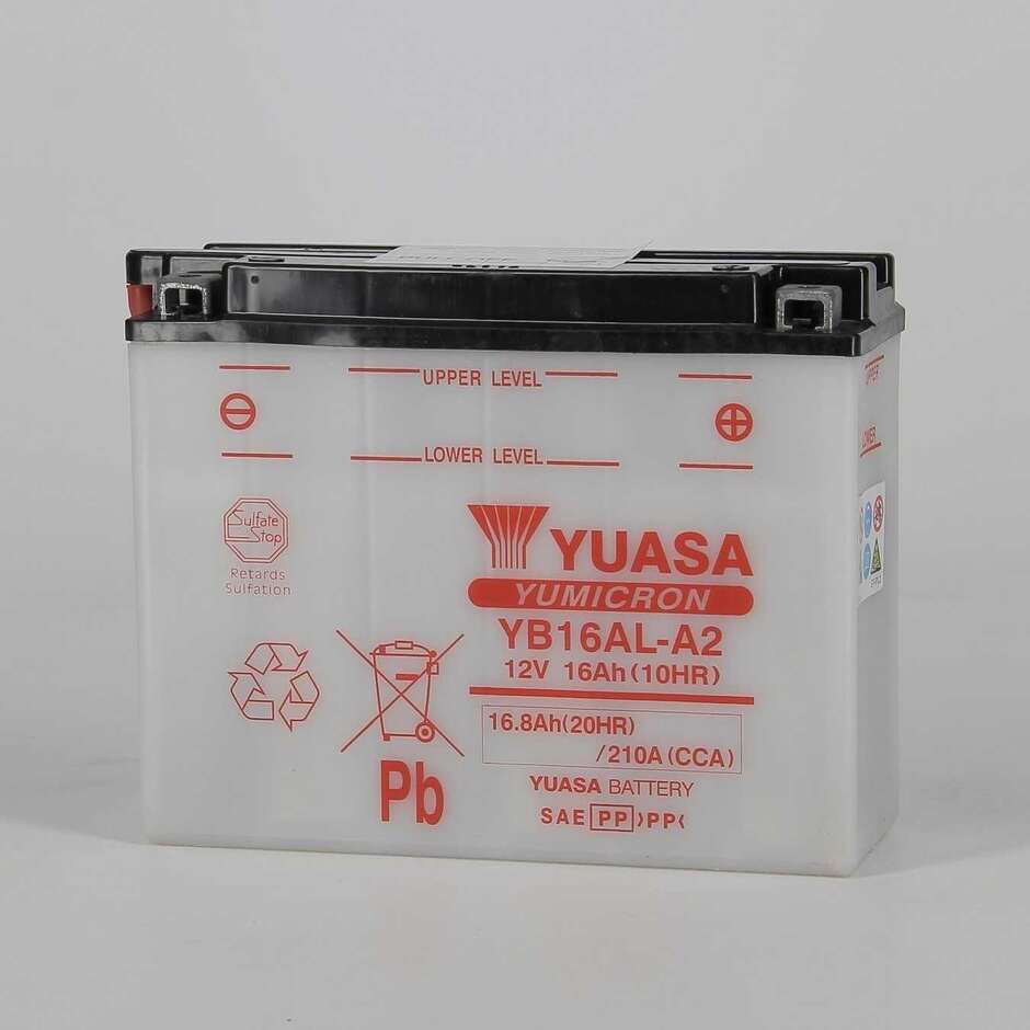 Batteria Moto Yuasa yb16al-a2 12v/16ah