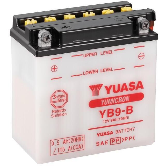 Batteria Moto yb9-b 12v/9ah taglia unica
