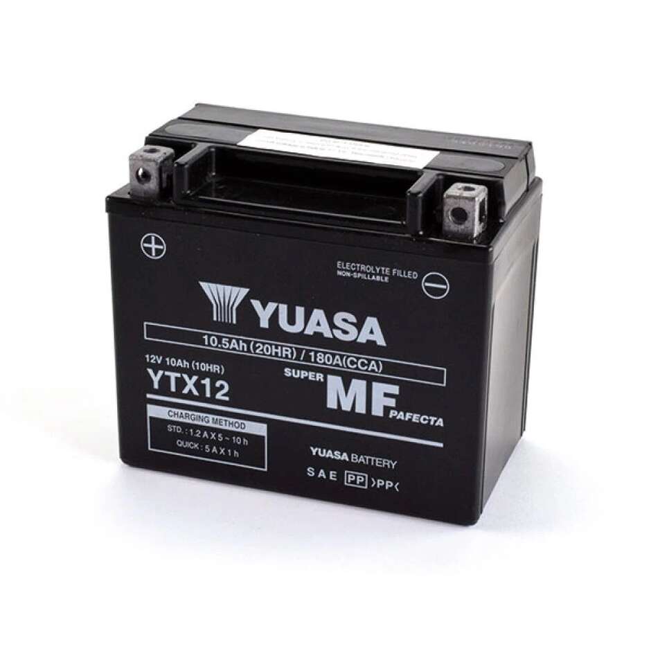 Batteria Moto ytx12 (Sigillata attivata - Factory seal taglia un