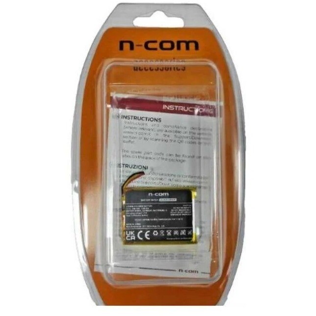 Batterian 10 N-Com SPCOM00000117 per Interfono B602 R; B101 taglia uni