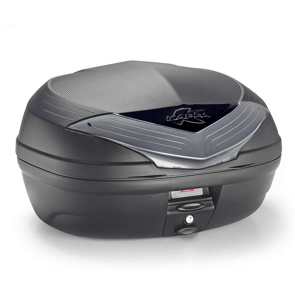 Bauletto Moto e Scooter MONOLOCK Kappa K466 URBAN 46 LT. Nero Catadiottri Fumè