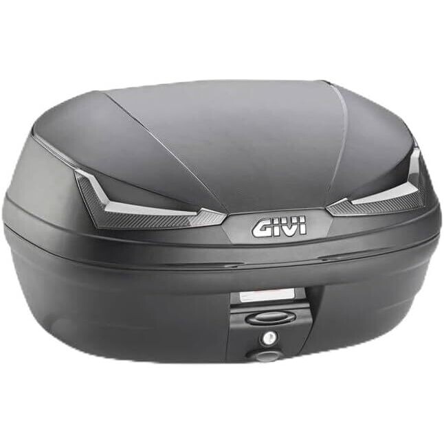 Bauletto Moto Monolock E455 SIMPLY IV Catadiottri Fumè taglia uni