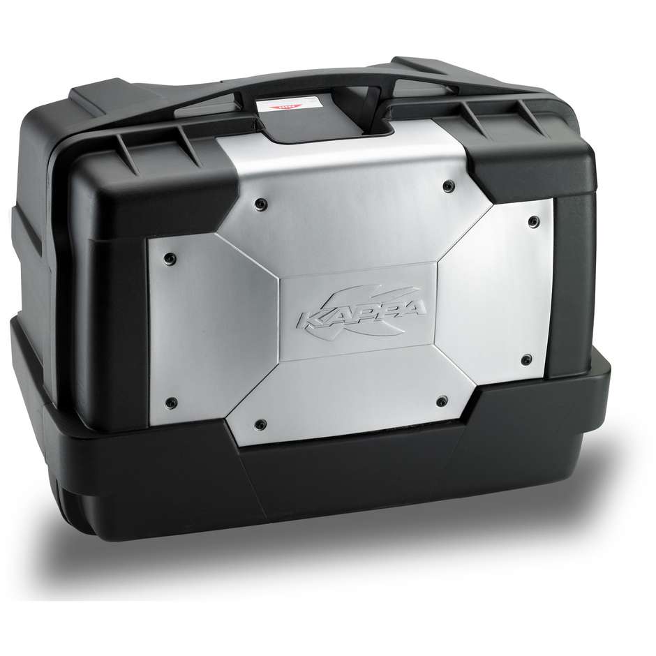 Bauletto Moto Top Case  Kappa KGR46 46 Litri Nero Alluminio - MONOKEY