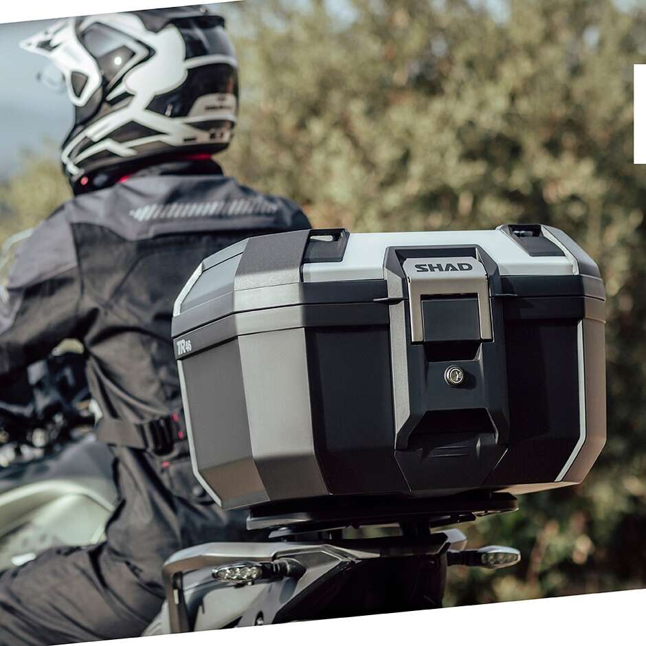 Bauletto Moto Top Case Shad TR46 Cover Alluminio