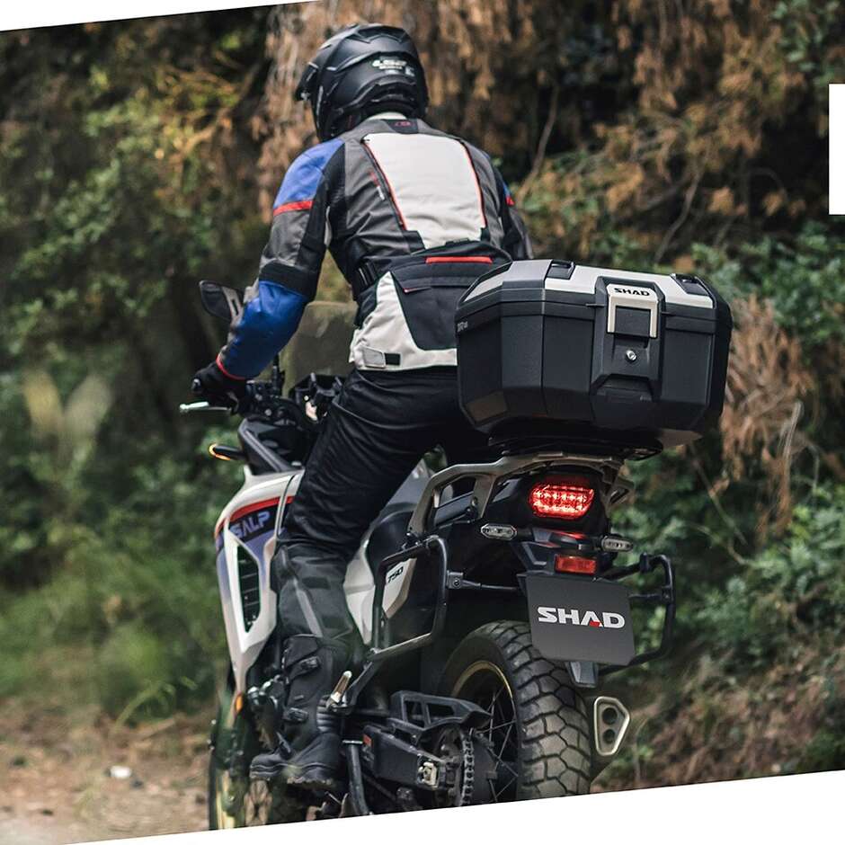 Bauletto Moto Top Case Shad TR46 Cover Alluminio