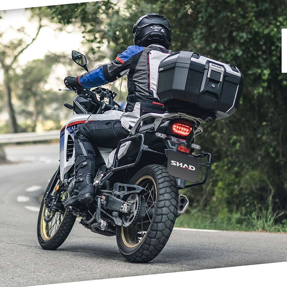 Bauletto Moto Top Case Shad TR46 Cover Alluminio