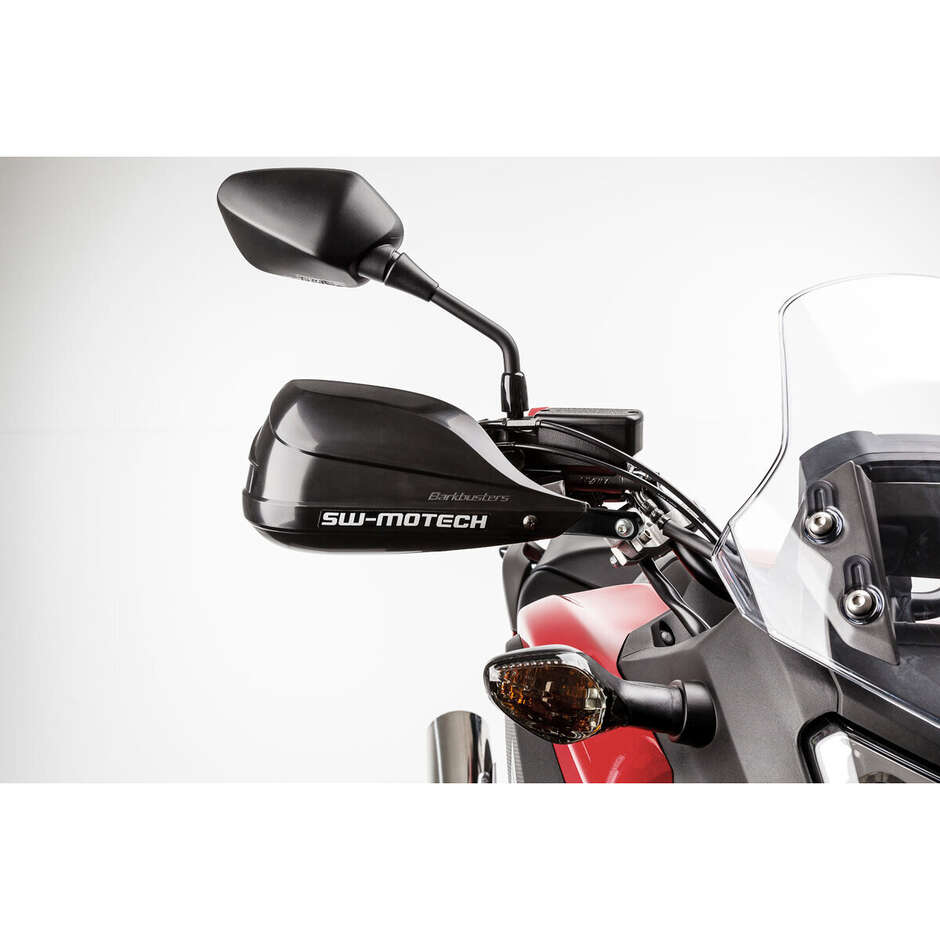 BBSTORM Sw-Motech Motorrad-Handschutz-Set HPR.00.220.10200/B NC/Crosstour Versys Dl650
