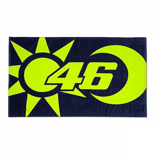 Beach Towel Vr46 Classic Collection Sun and Moon
