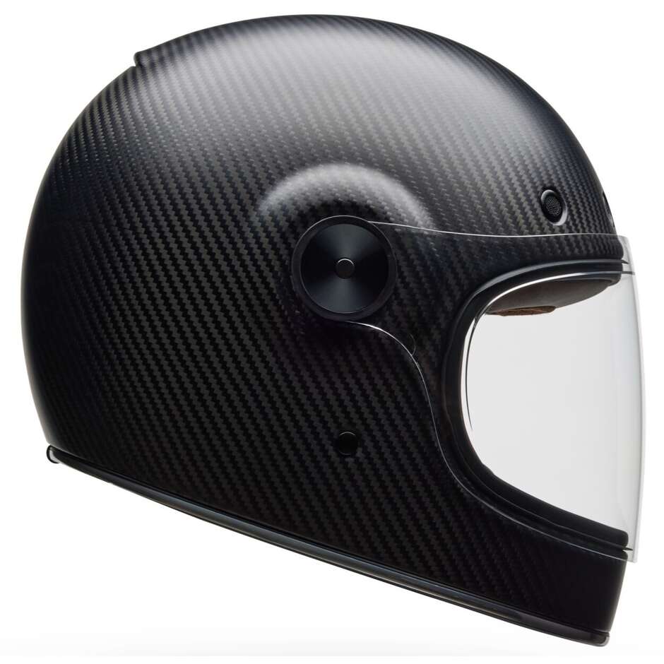 Bell Bullitt GT Carbon Custom Full Face Motorcycle Helmet, Matte Black