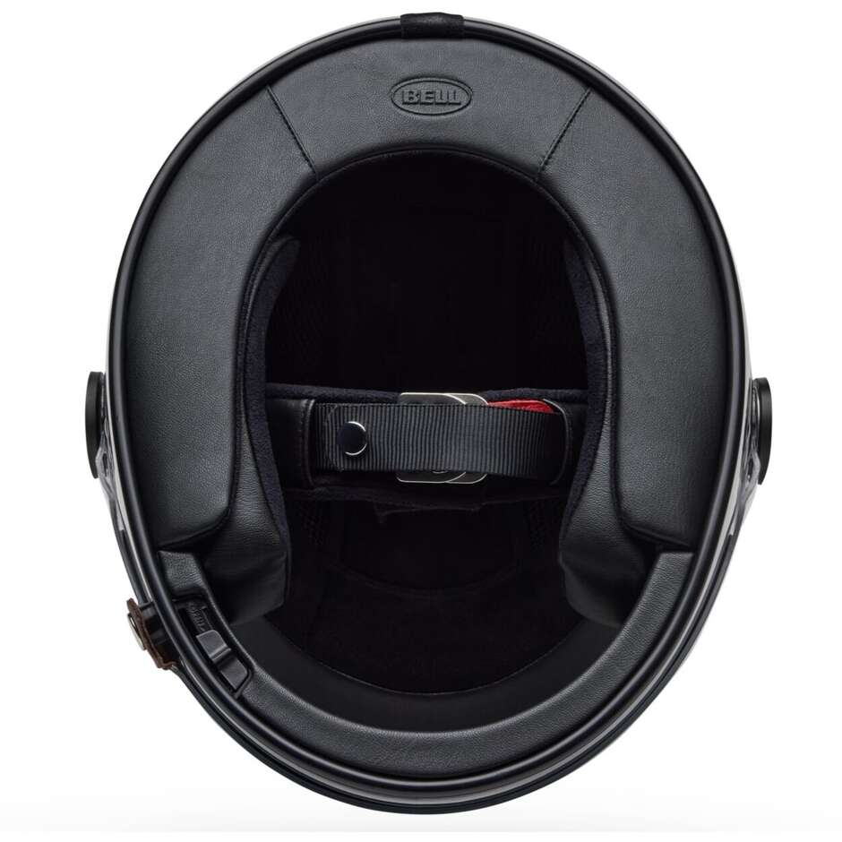 Bell Bullitt GT Carbon Custom Integralhelm für Motorradfahrer, Schwarz glänzend