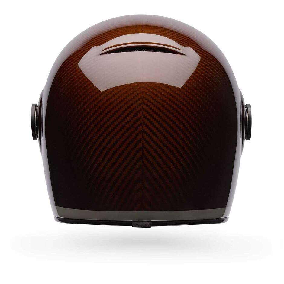Bell Bullitt GT Carbon Lane Orange Motorcycle Helmet