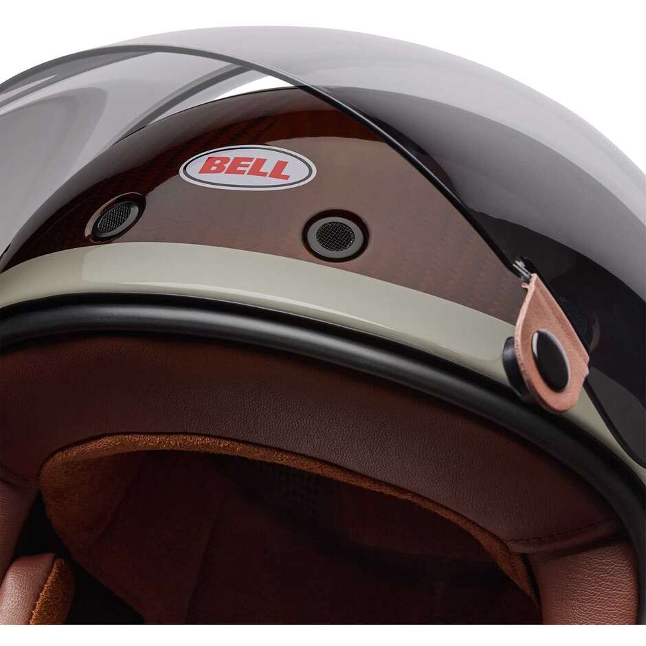 Bell Bullitt GT Carbon Lane Orange Motorradhelm