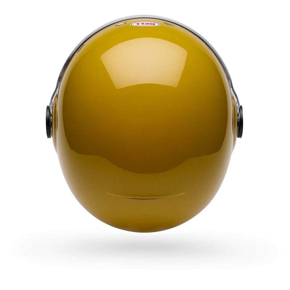 Bell BULLITT GT SOLID Mustard Motorcycle Helmet