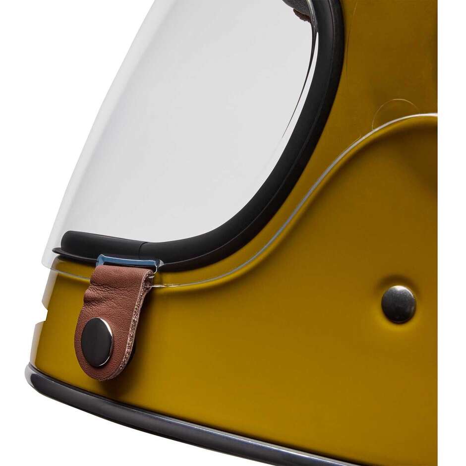 Bell BULLITT GT SOLID Mustard Motorcycle Helmet