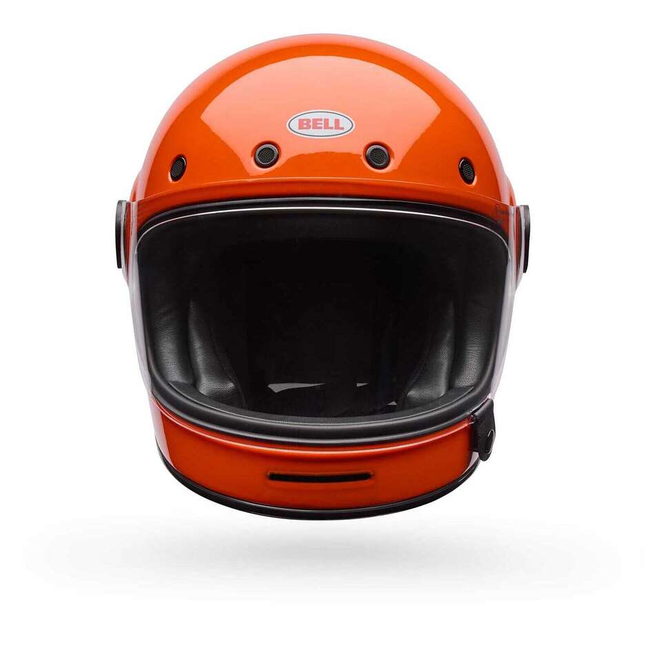 Bell BULLITT GT SOLID Tangerine Motorcycle Helmet