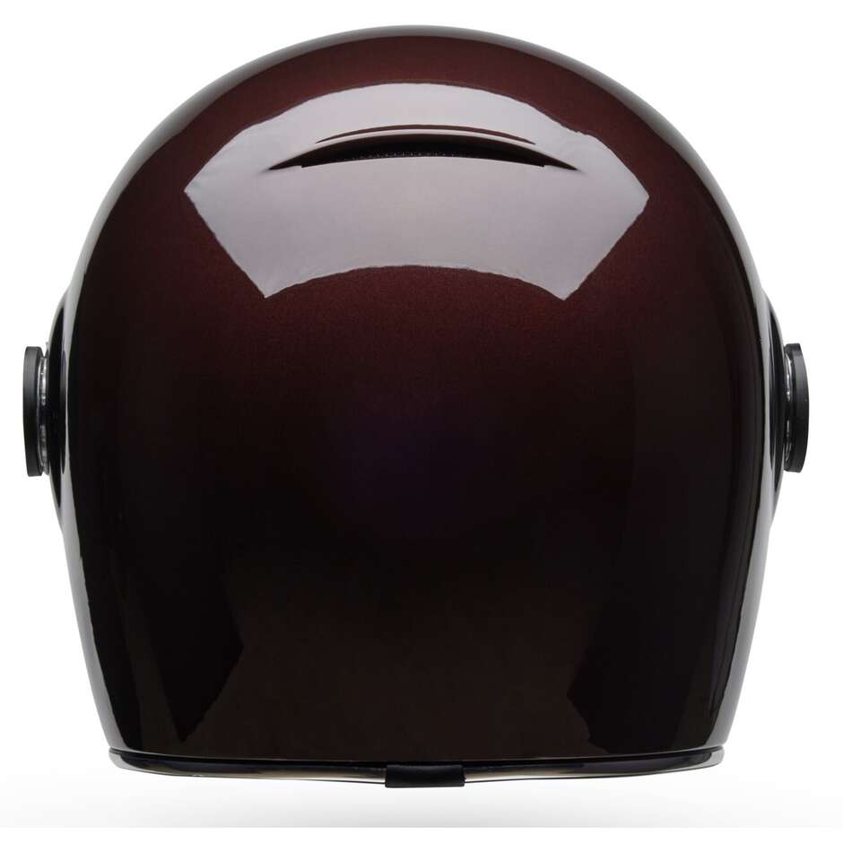 Bell Bullitt GT TT Custom Full Face Motorcycle Helmet Brown Black