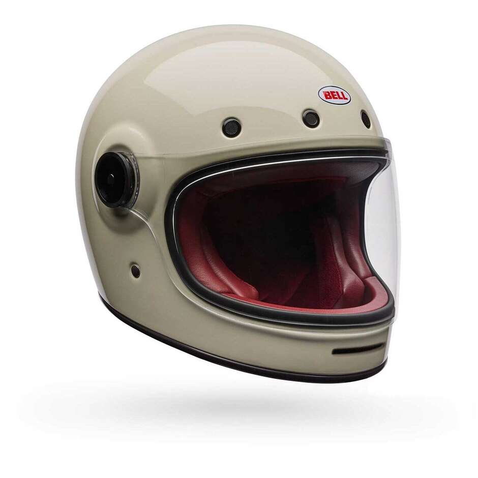 Bell BULLITT GT VINTAGE Motorcycle Helmet White