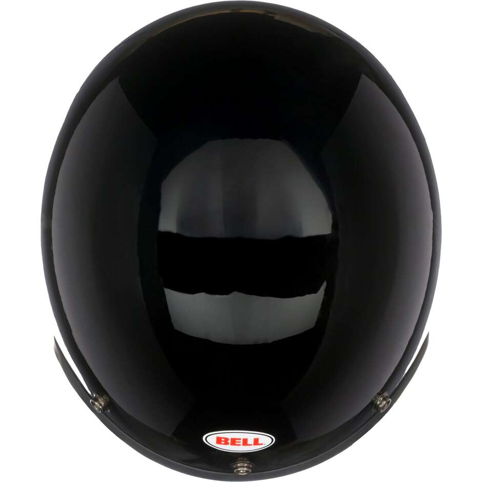 Bell CUSTOM 500 Cafe Racer Jet Motorcycle Helmet Gloss Black