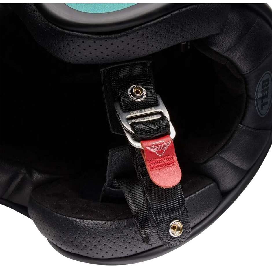 Bell CUSTOM 500 FLAKE Emerald Jet Motorradhelm