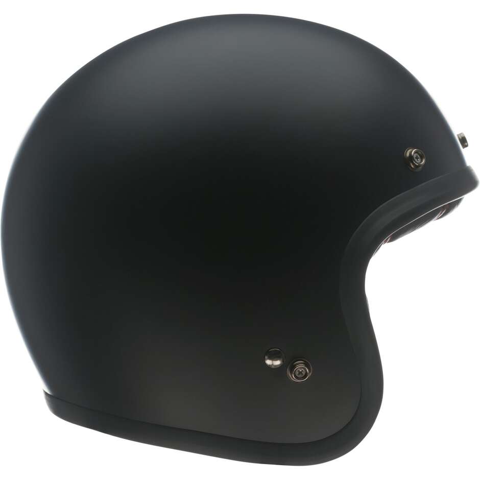 Bell CUSTOM 500 Jet Cafè Racer Motorradhelm Mattschwarz