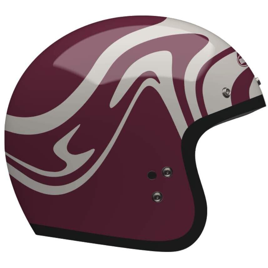 Bell CUSTOM 500 SLAP Jet Motorcycle Helmet Red