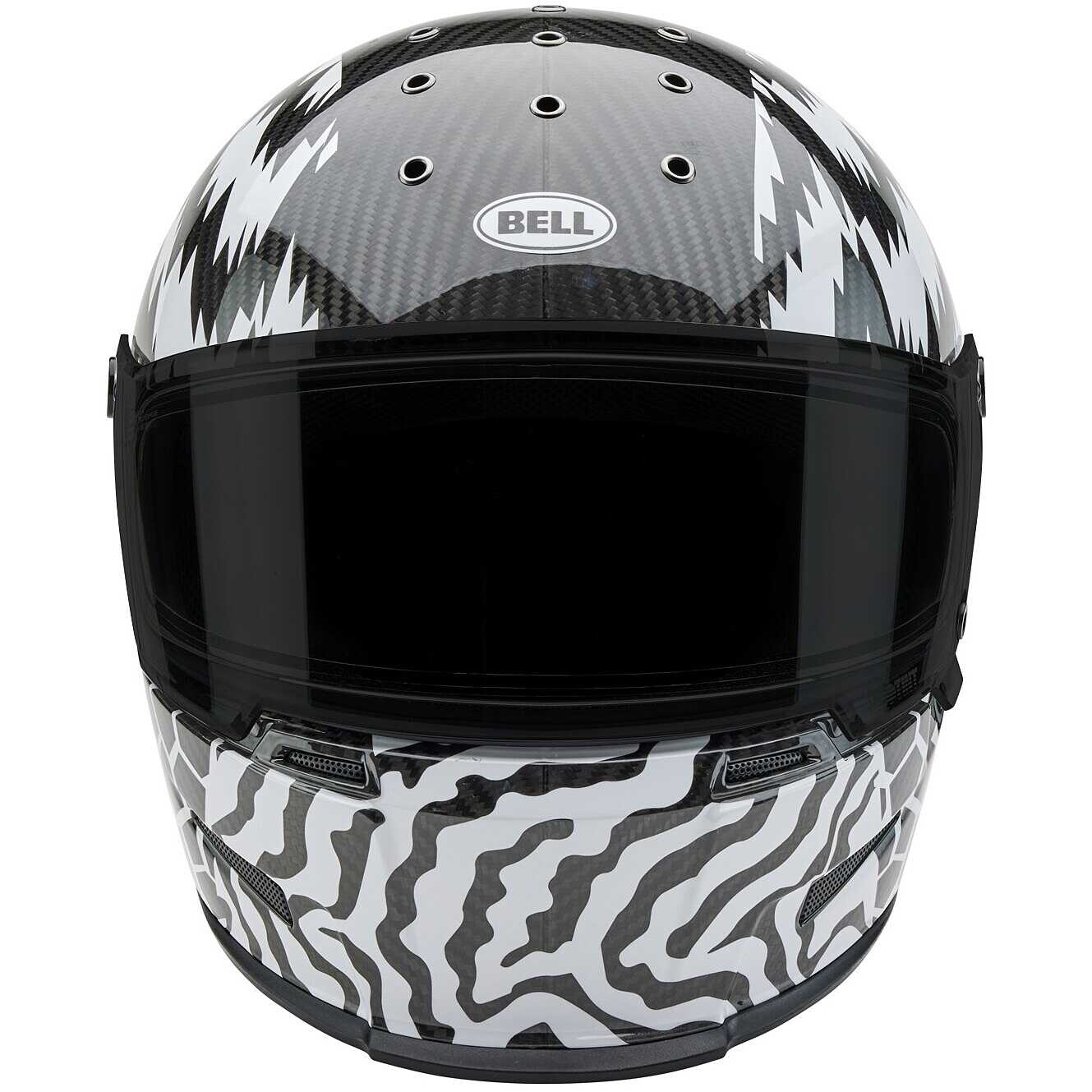 Bell ELIMINATOR CARBON 2025 DEATHSPRAY Full Face Motorcycle Helmet