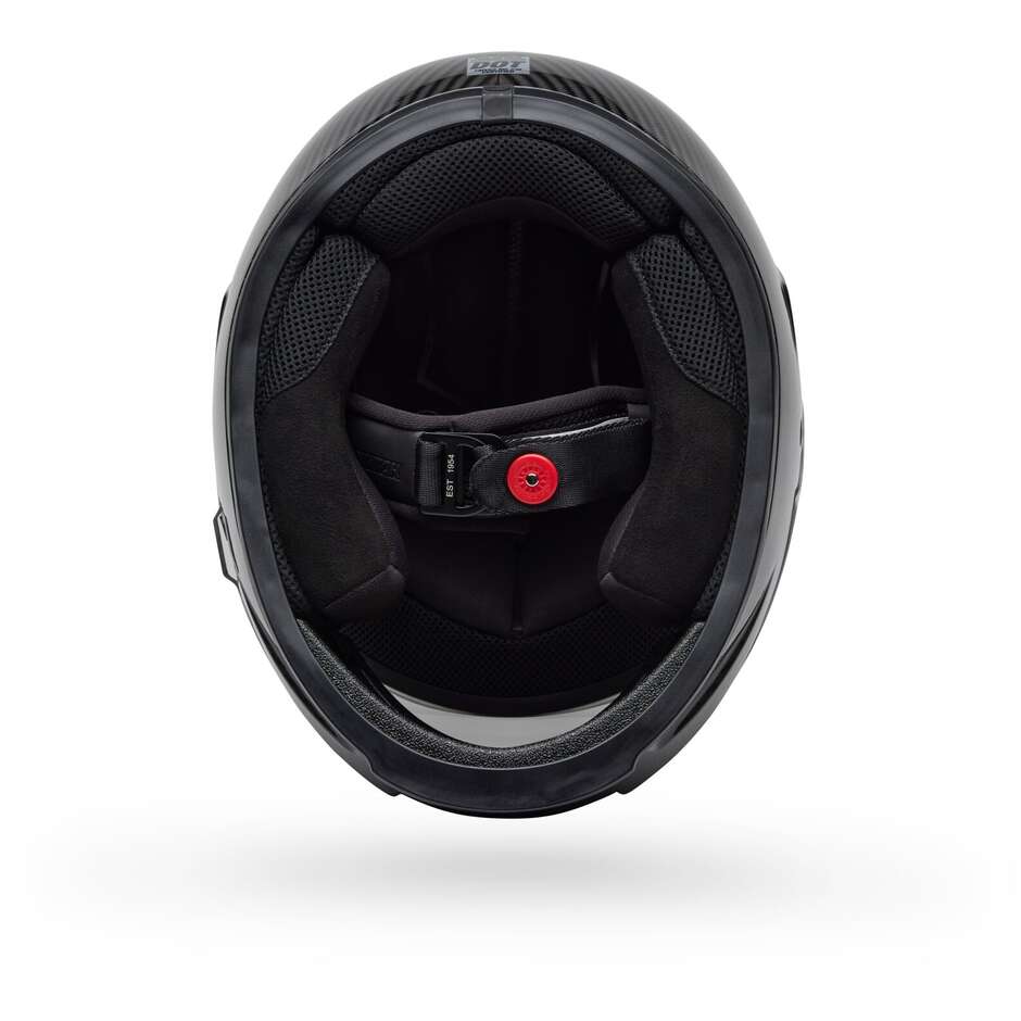 Bell ELIMINATOR CARBON DIVERGE Full Face Motorcycle Helmet White Black Matte Gloss