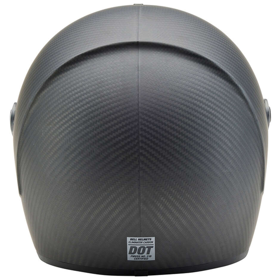 Bell ELIMINATOR CARBON Integral-Motorradhelm Mattschwarz