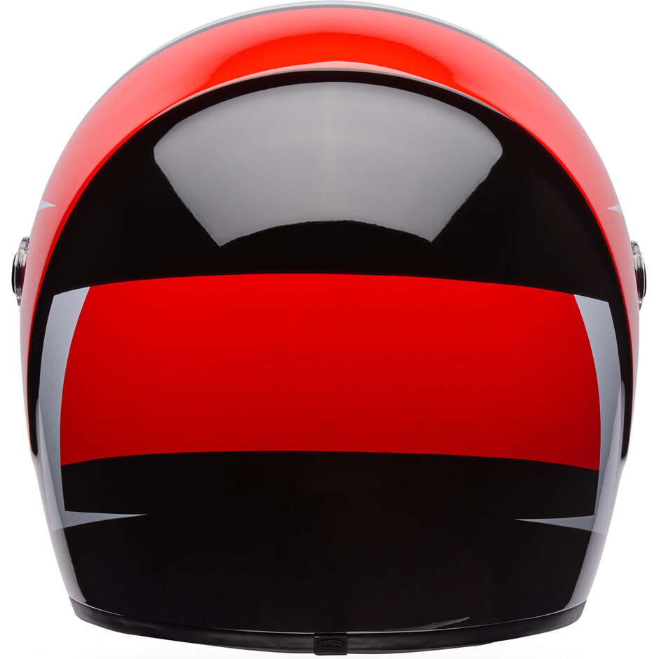 Bell ELIMINATOR SIDETRACK Motorradhelm Rot Schwarz