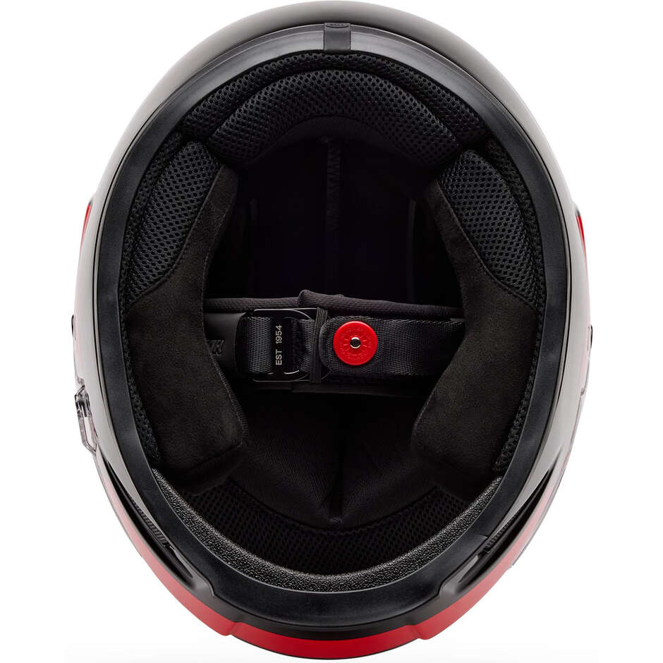 Bell ELIMINATOR SIDETRACK Motorradhelm Rot Schwarz