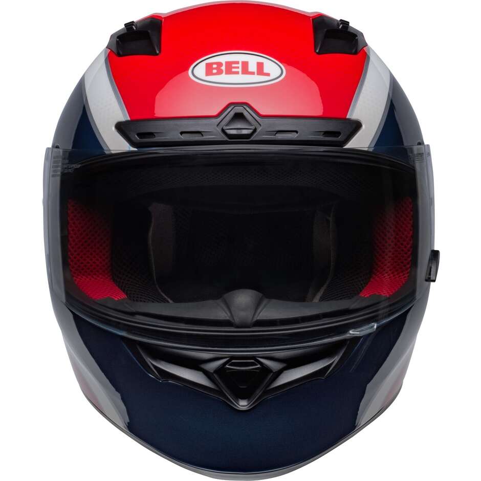 Bell Integral Motorcycle Helmet QUALIFIER DLX MIPS CLASSIC NAVY Red