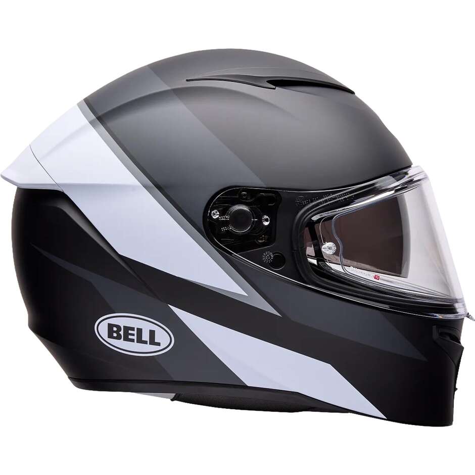 Bell LITHIUM FLIP Motorradhelm Schwarz Weiß